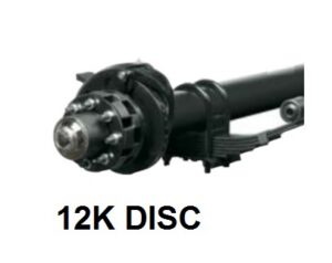 6150242 Disc Brake No Spring Seats.74" TW